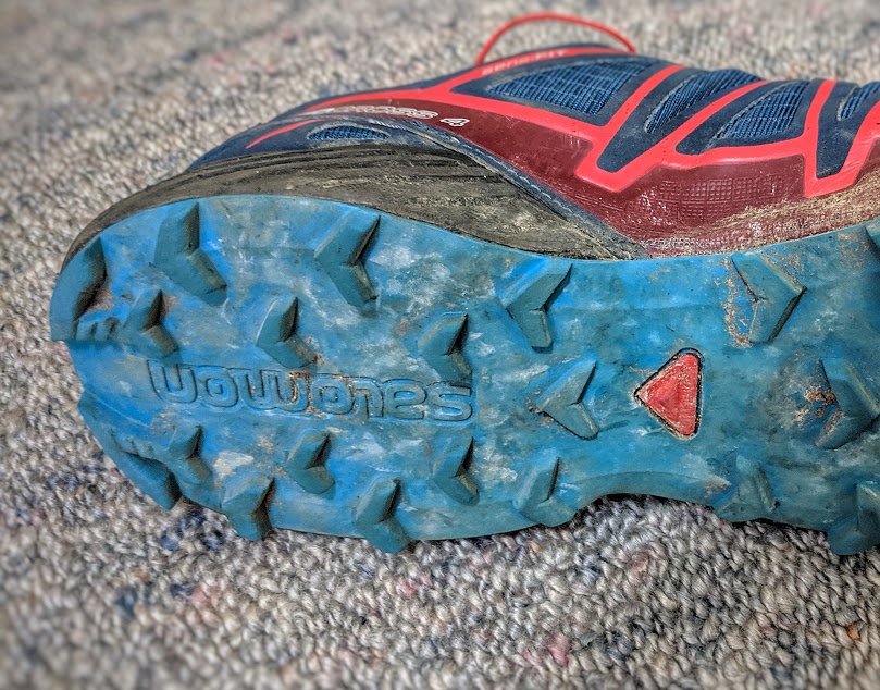 Salomon trail running shoes